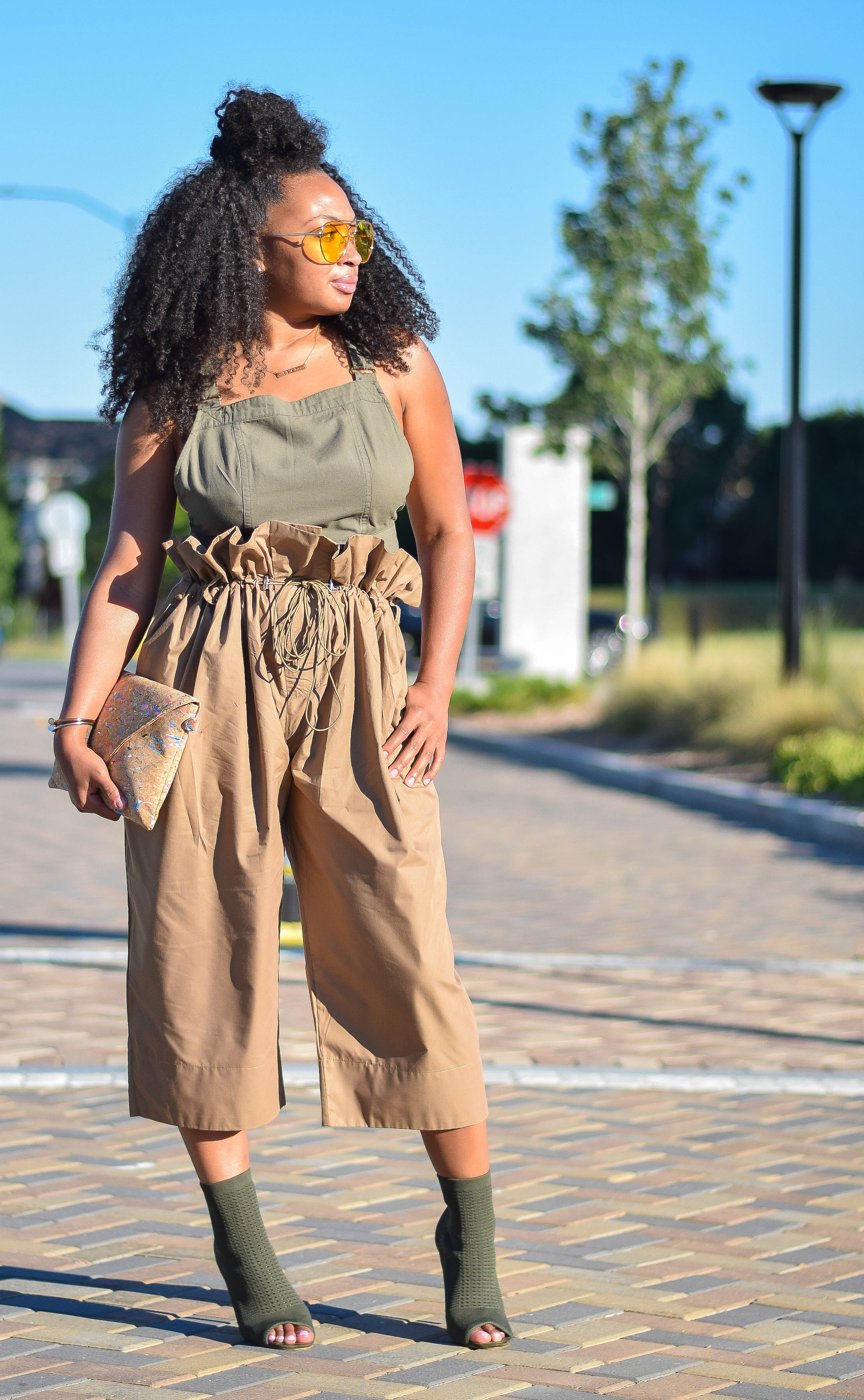 Paper Bag Waist pants 