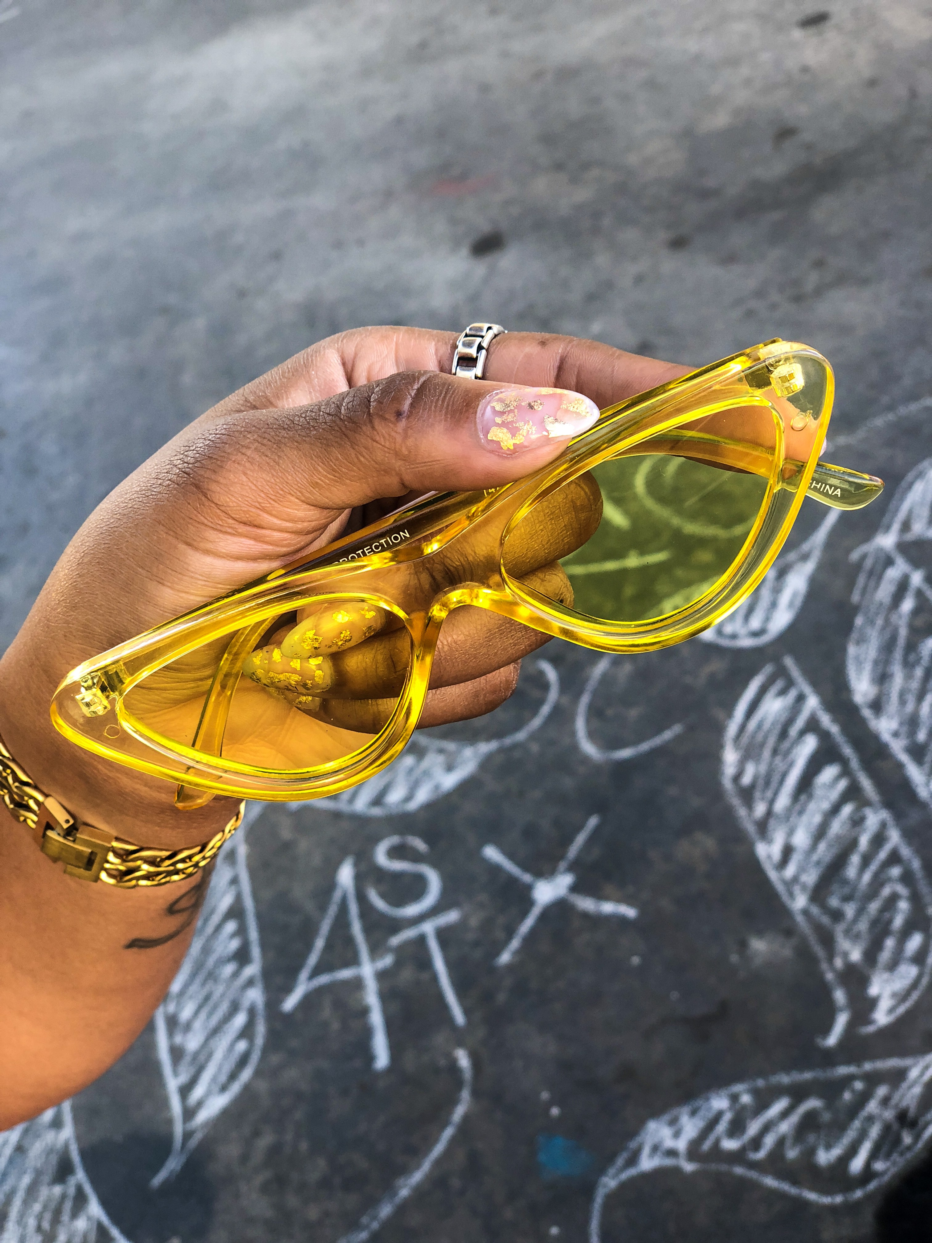 Yellow Lens sunglasses