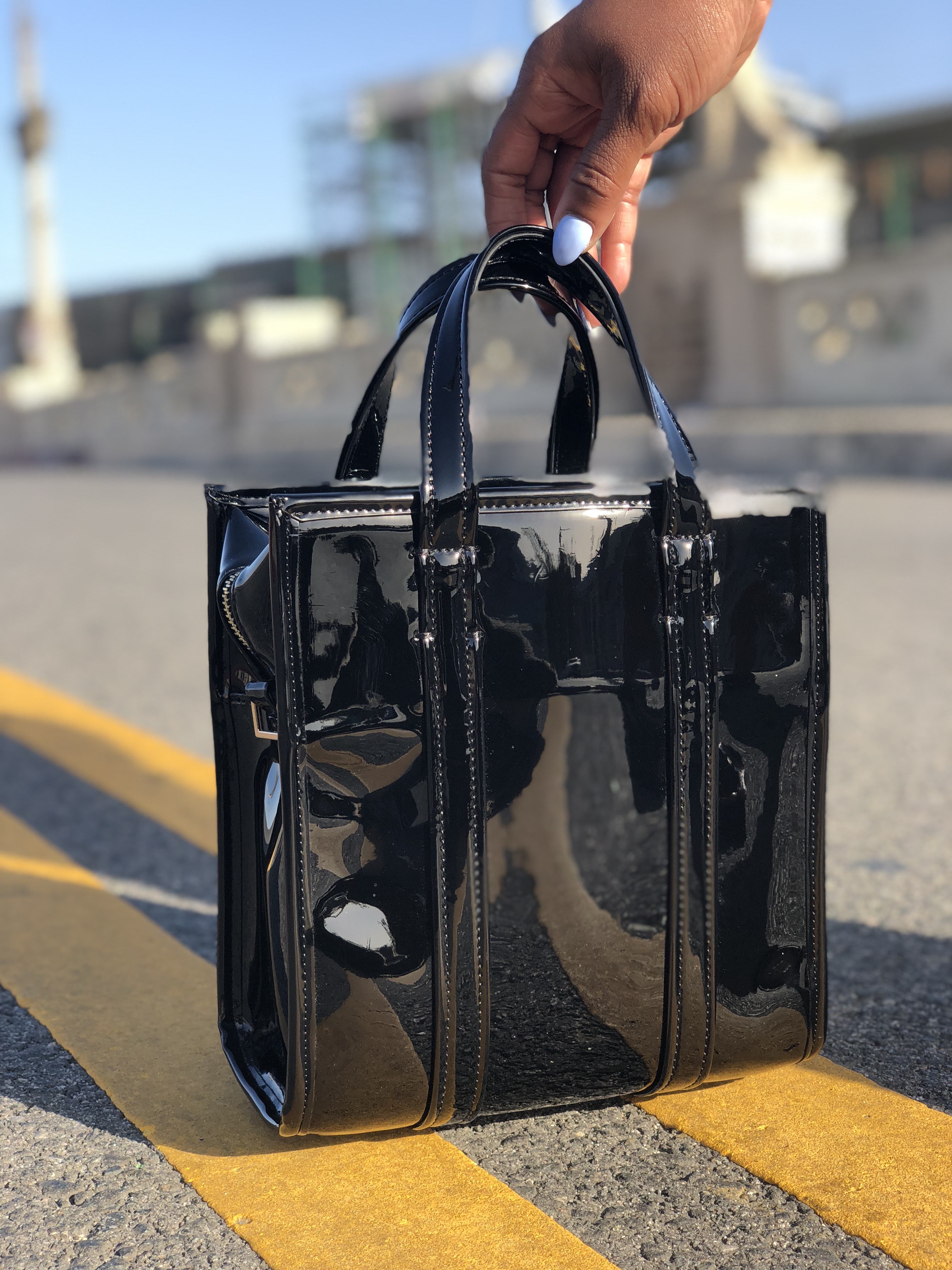 Patent Leather Bag