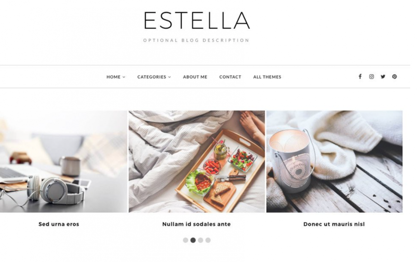 Creative Market Blog Template